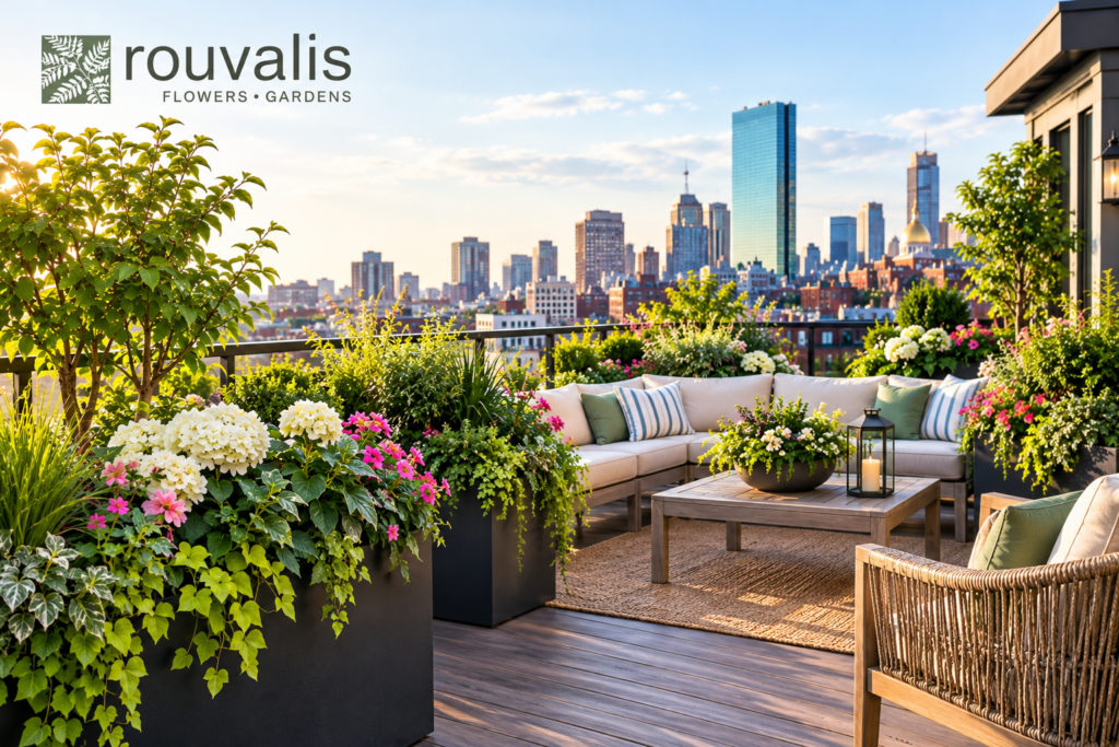 Roof Deck Planting: How to Turn Your Boston-Area Rooftop Into a Living Garden