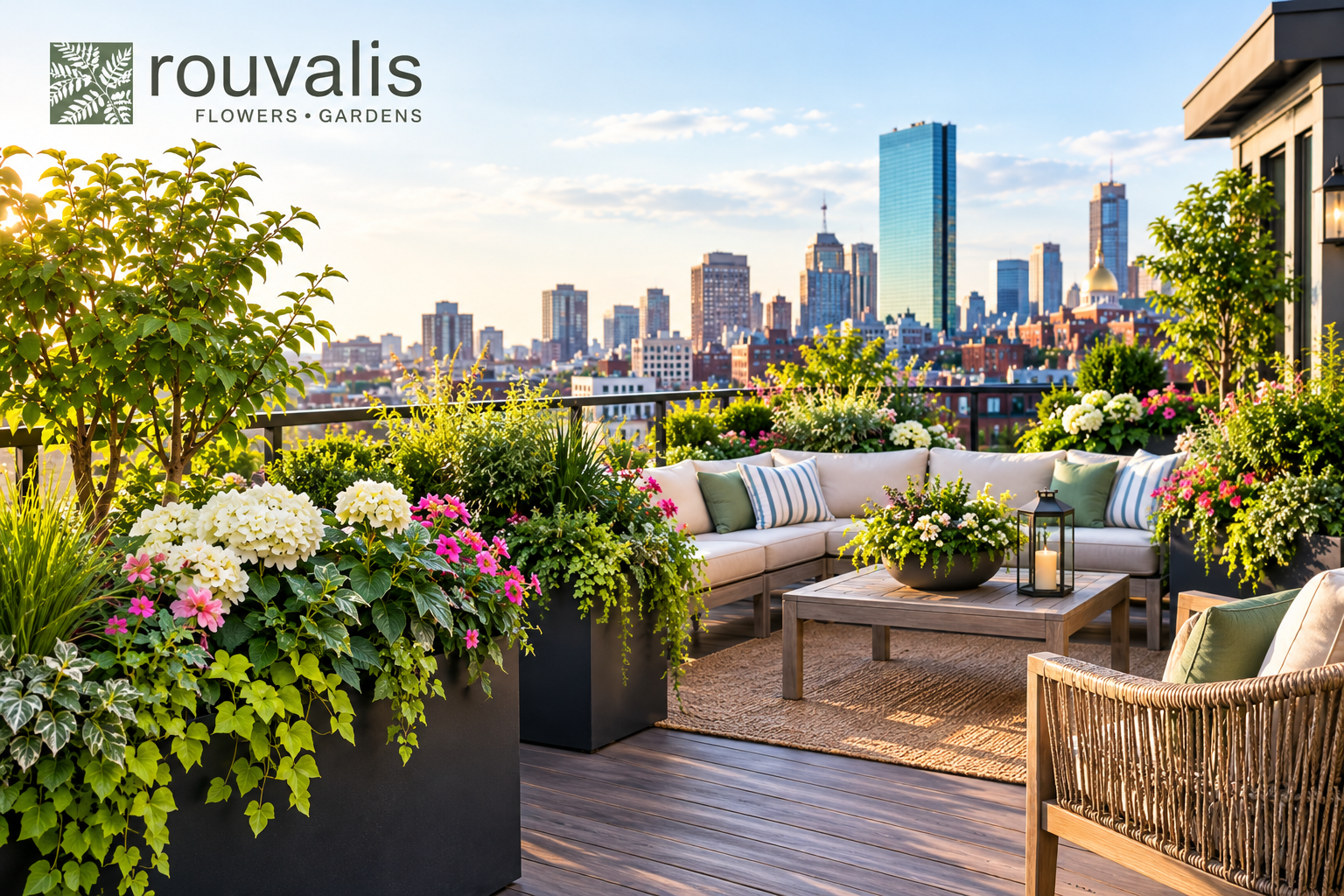 Roof Deck Planting: How to Turn Your Boston-Area Rooftop Into a Living Garden