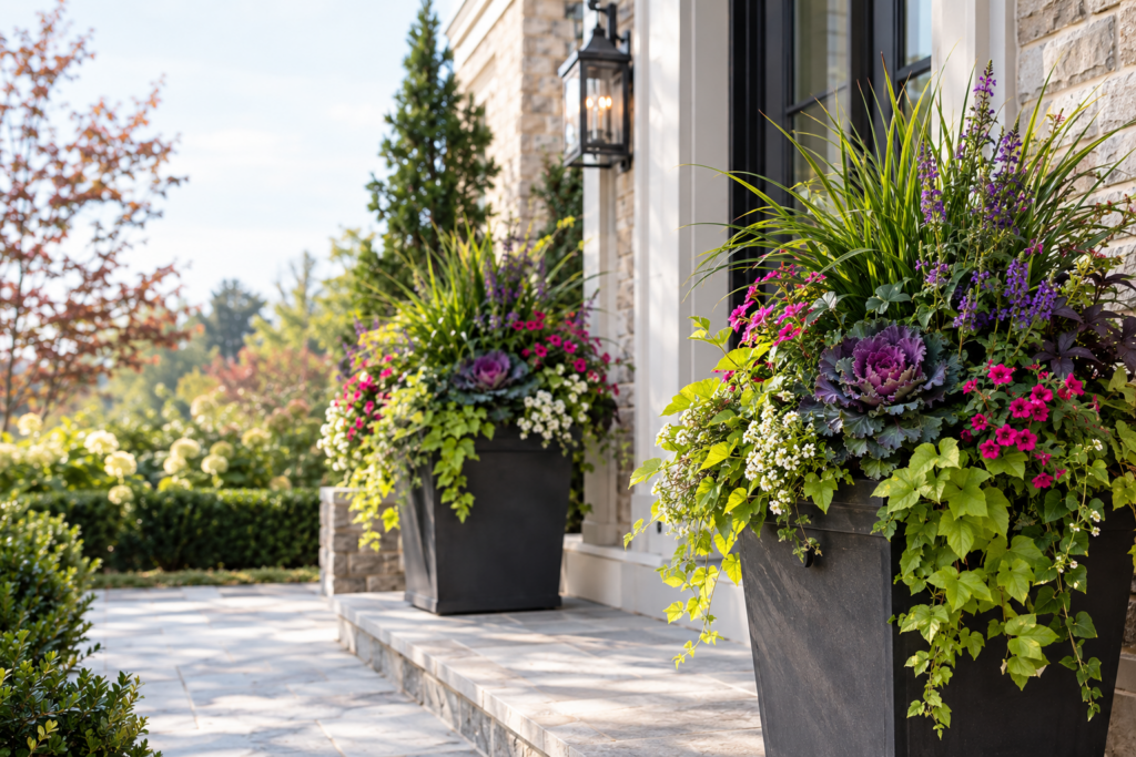 Seasonal Container Planting for Year-Round Color in Greater Boston